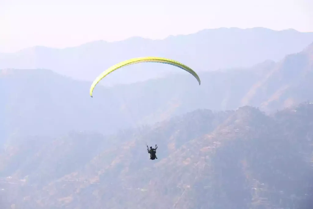 Paragliding in Shimla
